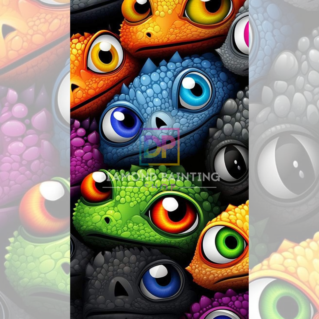 Colorful Creatures: Die leuchtenden Echsen mit AB Steinen