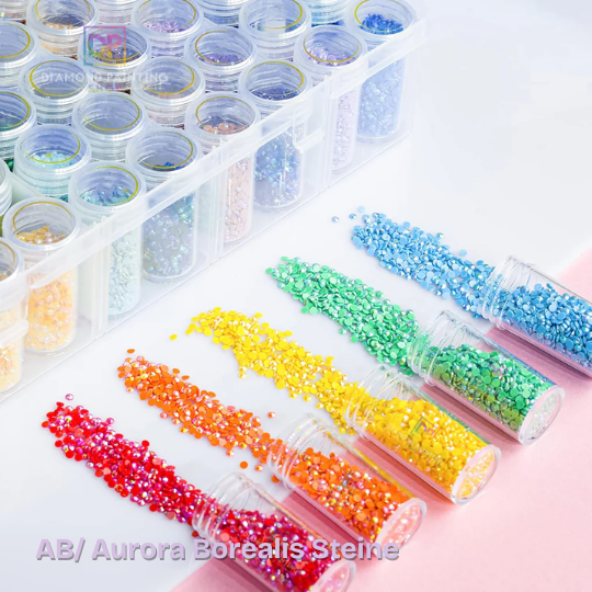 Grinch Love – Strass & AB Diamanten