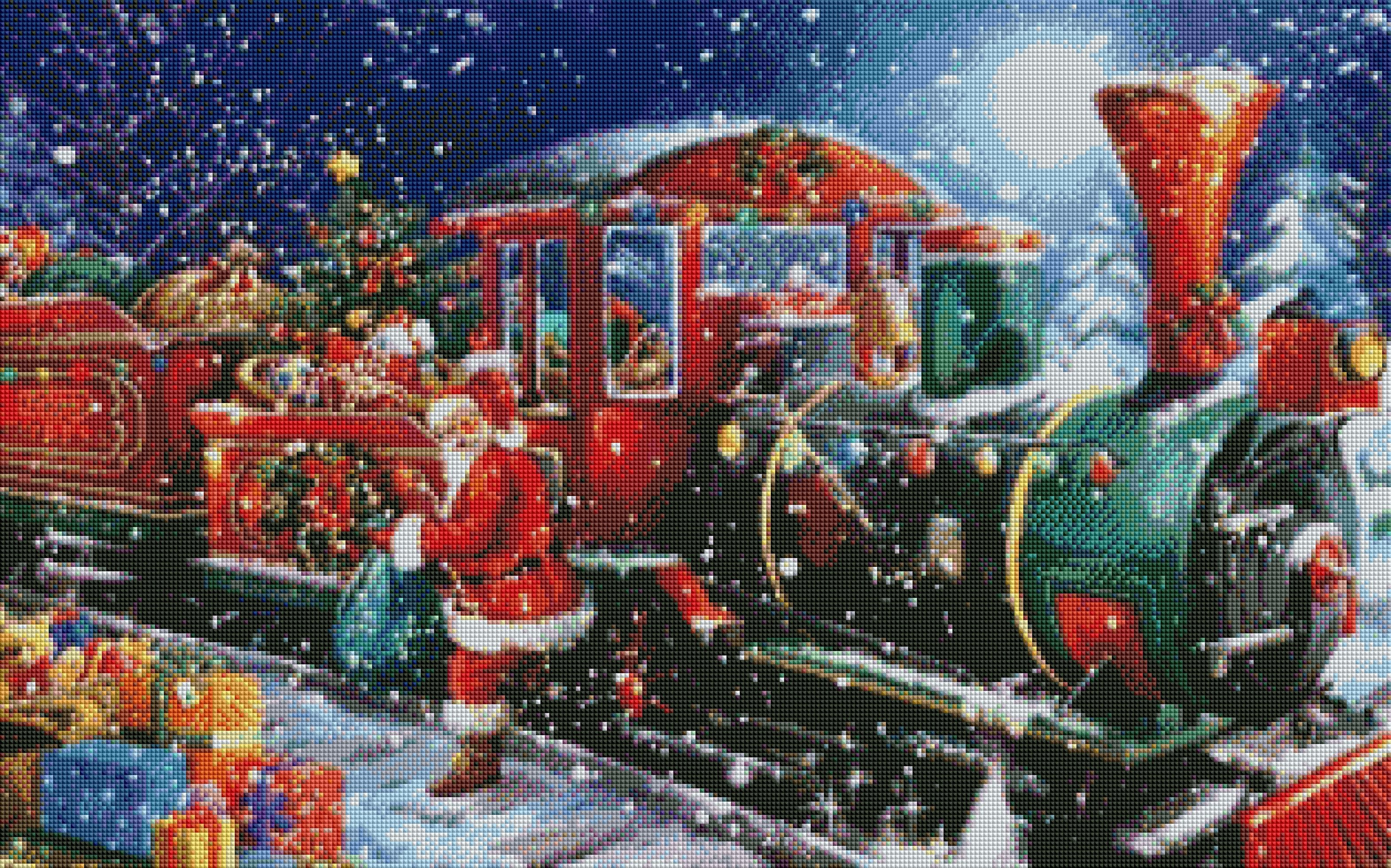 Zauberhafte Fahrt: Santa’s Express durch den Winterwald mit AB Steine