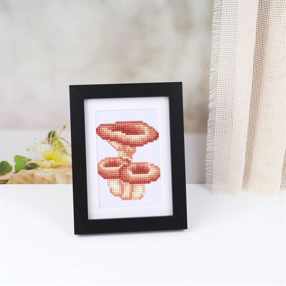 *Neu* Mini Bilder | 8tlg. Pilze Set 12x17cm | Runde Steine