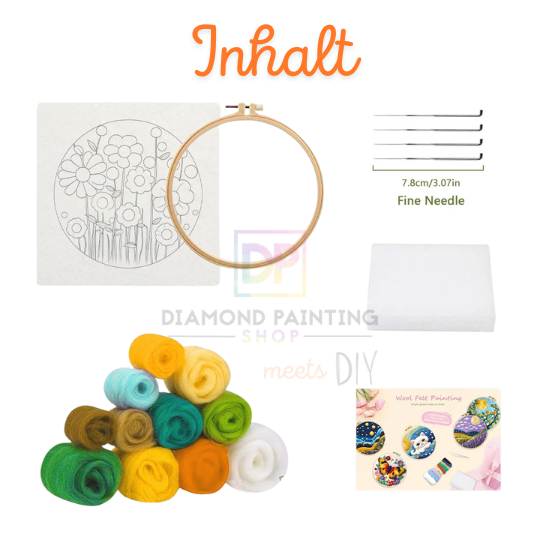 Tier-Kollektion - DIY Nadelfilz-Set