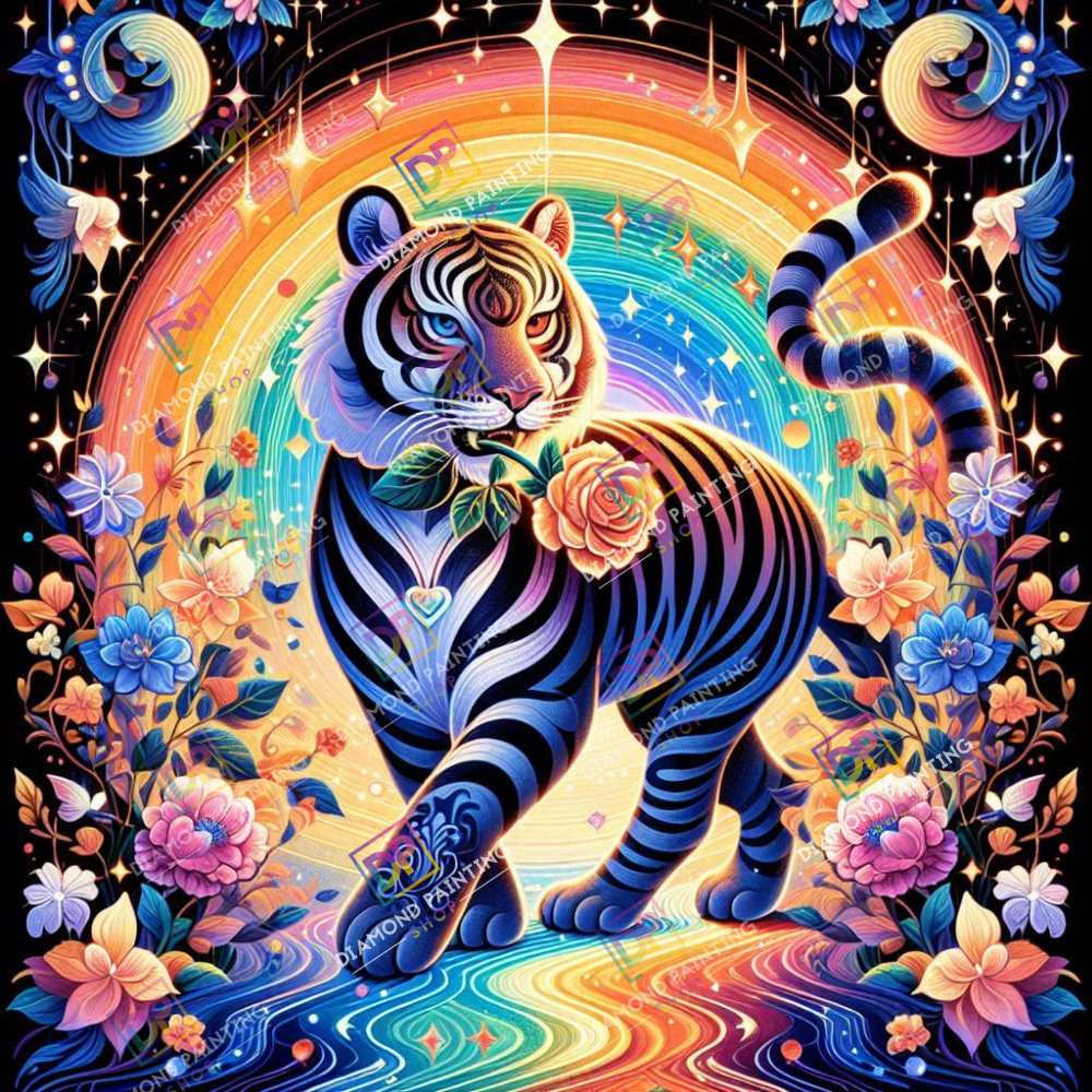 Roses Tiger mit AB Farben