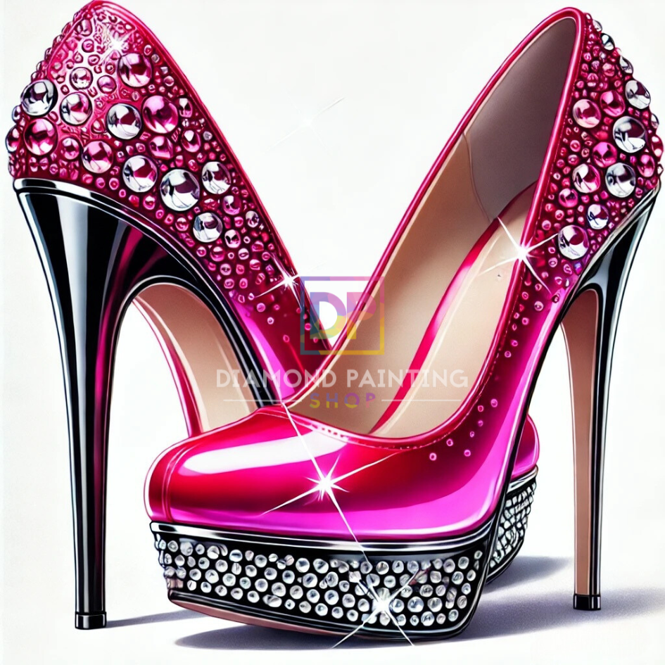 Glamour Heels – Funkelnde Eleganz 100% Strass
