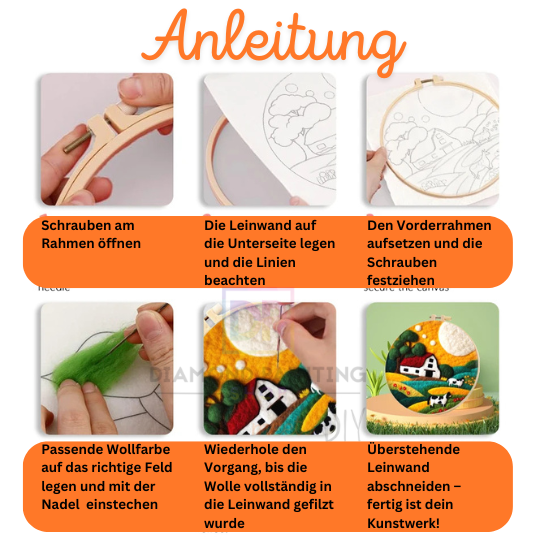 Halloween Kollektion - DIY Nadelfilz-Set