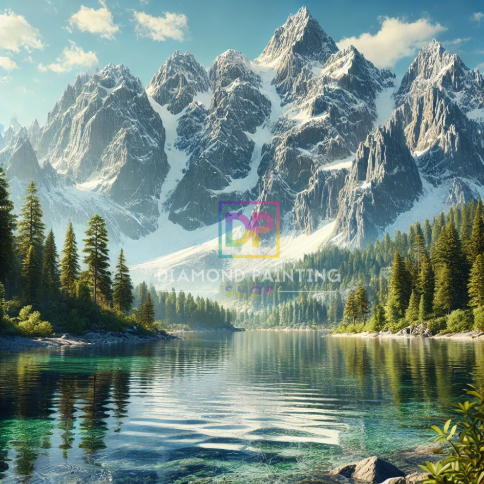 Majestätische Berglandschaft