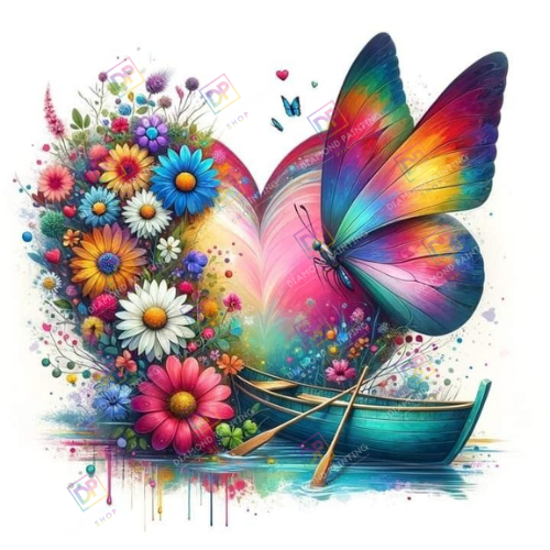 Fantasy Love Art mit AB Farben