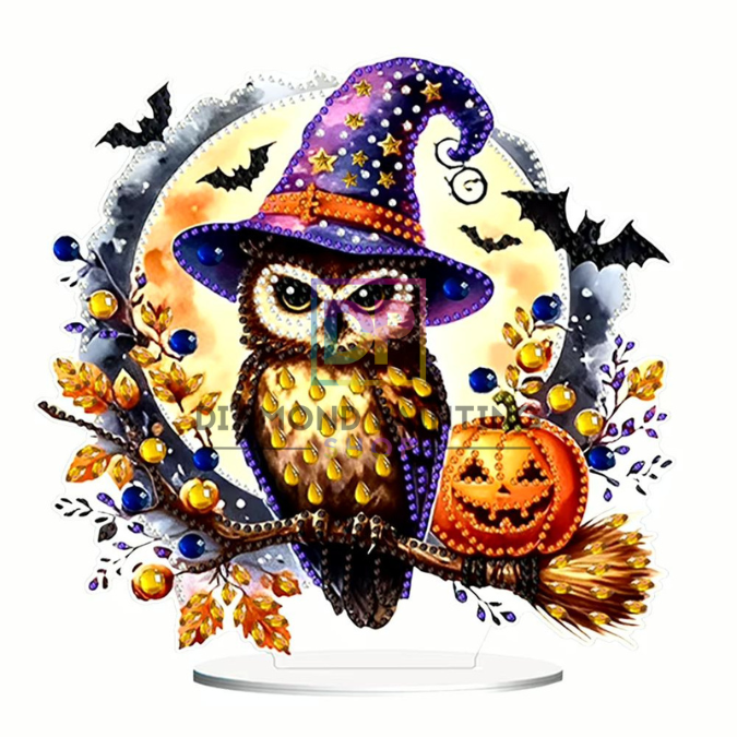 Halloween Diamond Painting Tischdeko-Set