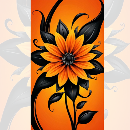 Golden Midnight Blossom mit AB Farben