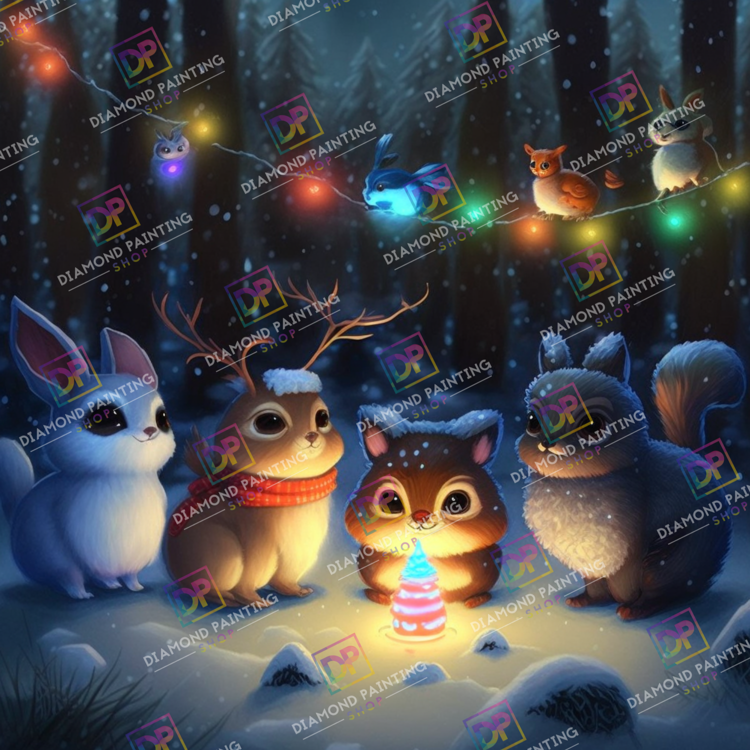 Weihnachtsparty mit AB Farben