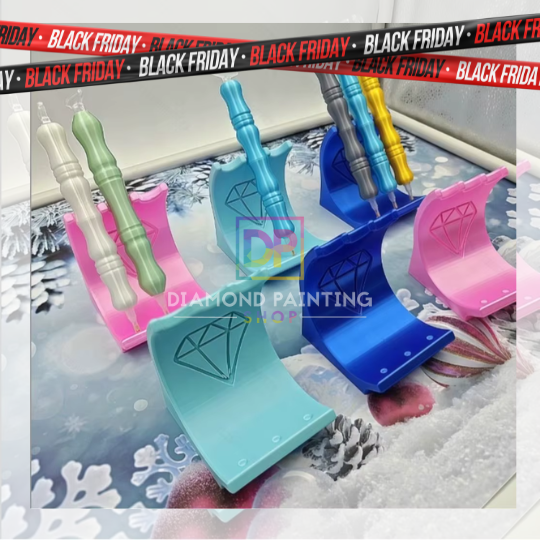 Diamond Painting Stifthalter – Rutschfest, stabil & 3D-gedruckt | Zubehör