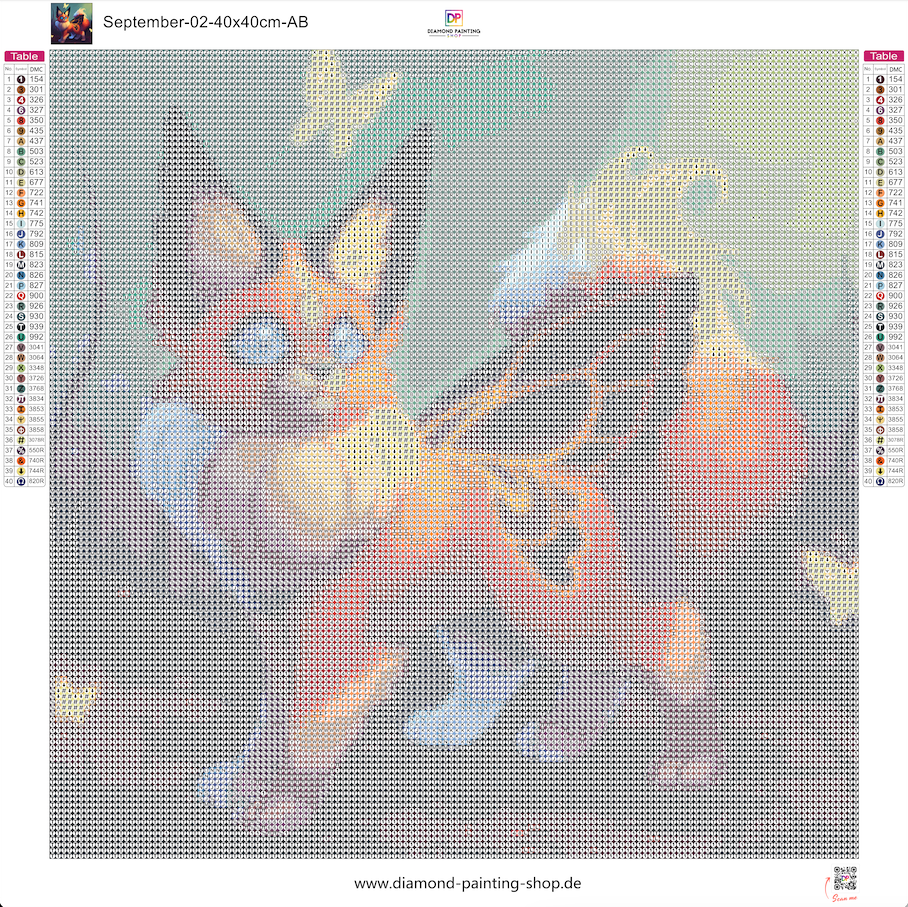 September | Foxy Fox mit AB Farben
