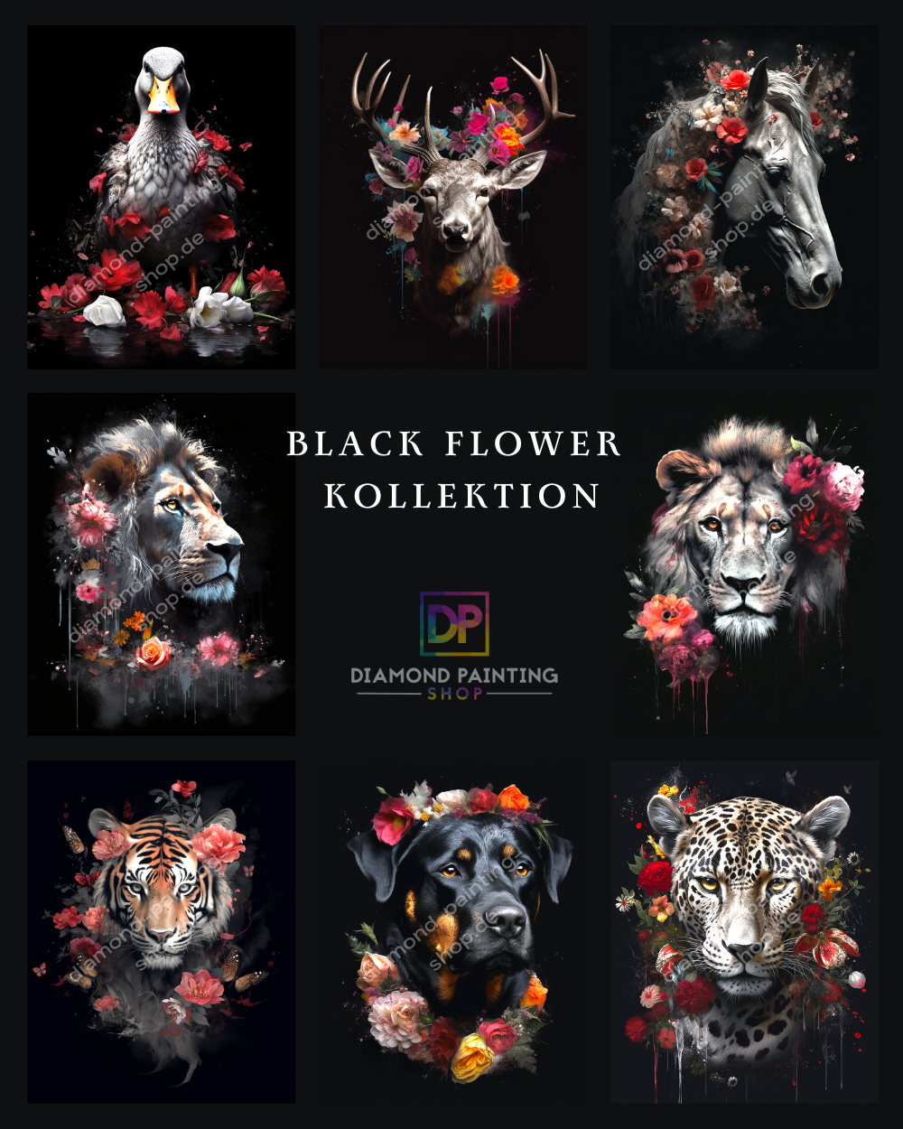 "Black Flower" Kollektion