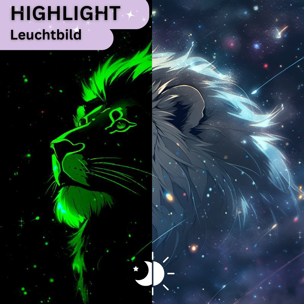 Juli | Highlight "Sky Lion" | Leuchtbild