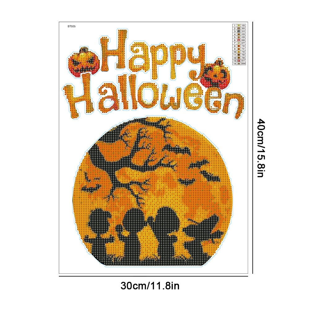 *NEU* Halloween Fenster Sticker 30x40cm