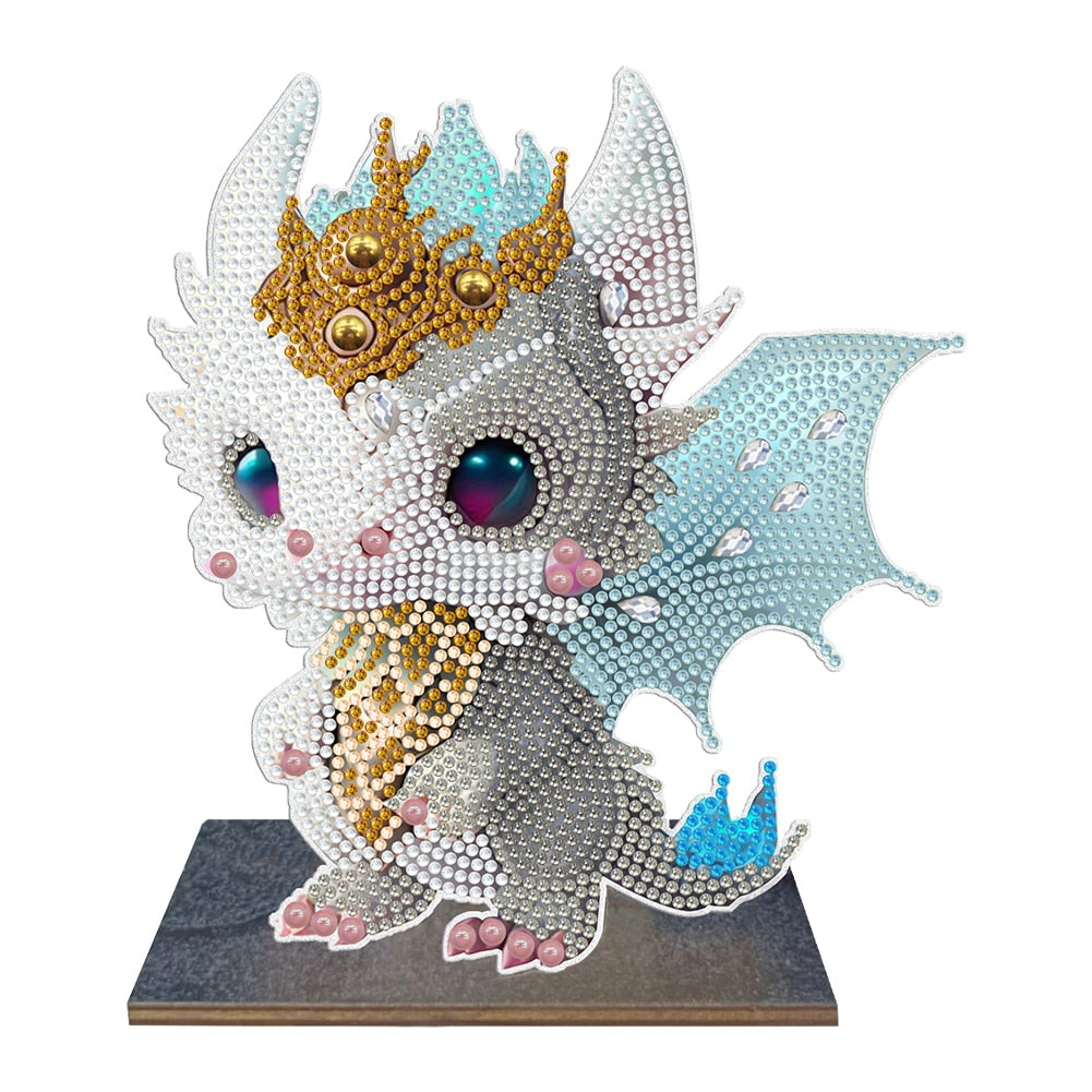 Neuheit - Holz Ornament zum Aufstellen| Strass Steine