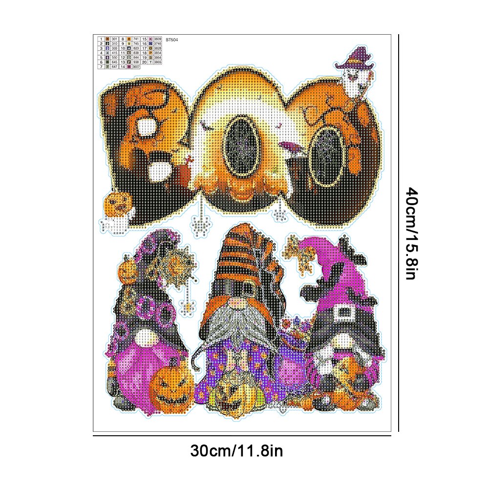 *NEU* Halloween Fenster Sticker 30x40cm