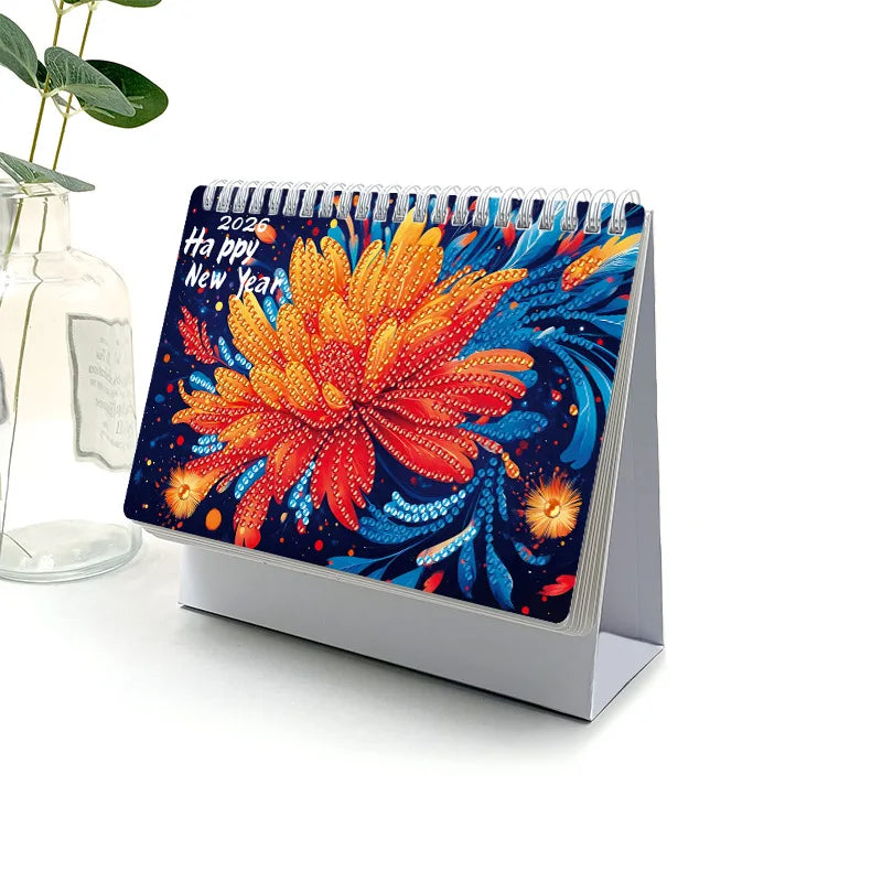 Diamond Painting Tischkalender 2026
