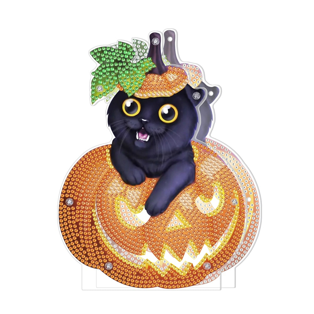 *NEU* Halloween Fensterbank Aufsteller aus Acryl für Kinder