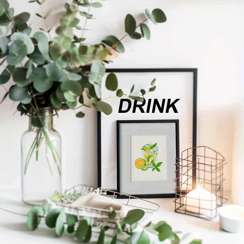 *Neu* Mini Bilder | 12tlg. Sommer Cocktails Set 18x15cm | Geschenke-Set