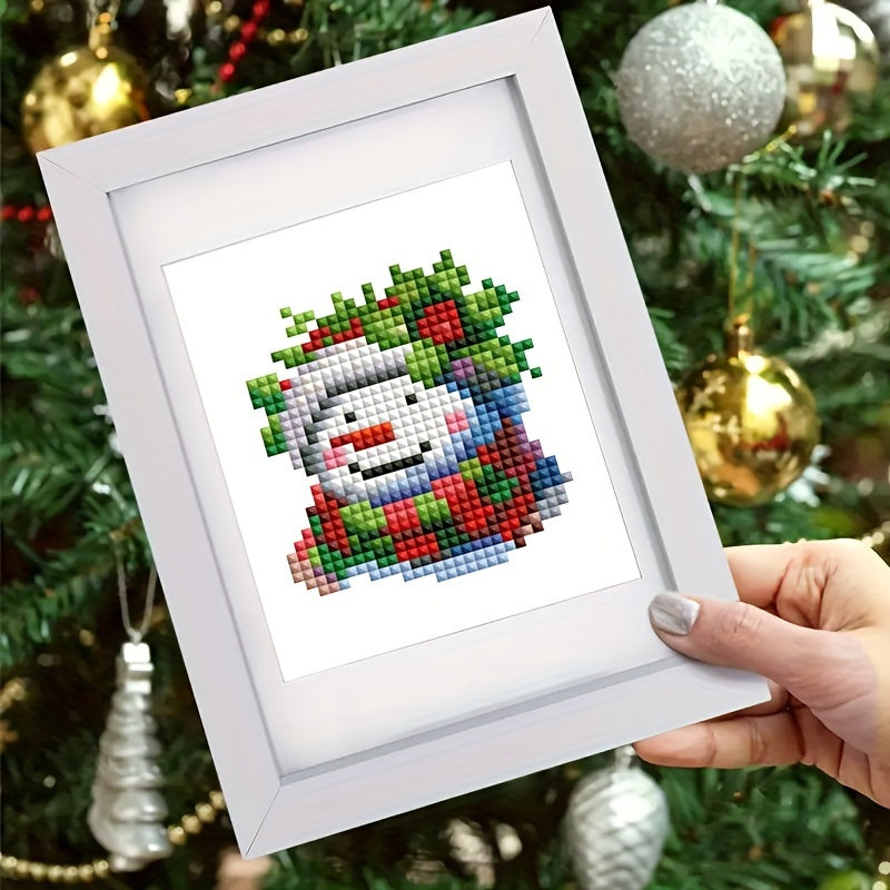 *Neu* Mini Bilder | 9tlg. Weihnachten Set 8x12cm | Eckige Steine