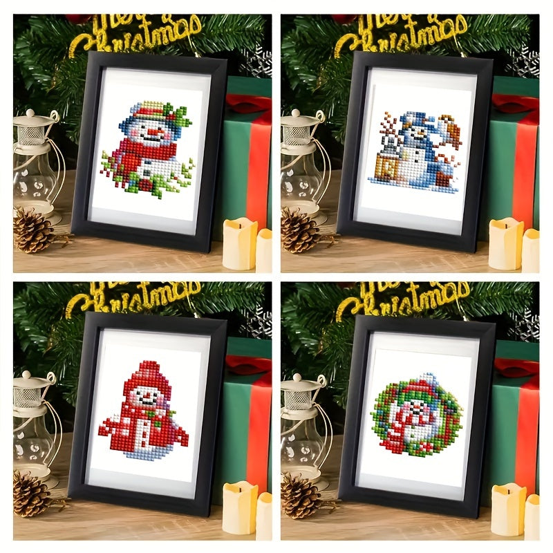 *Neu* Mini Bilder | 9tlg. Weihnachten Set 8x12cm | Eckige Steine
