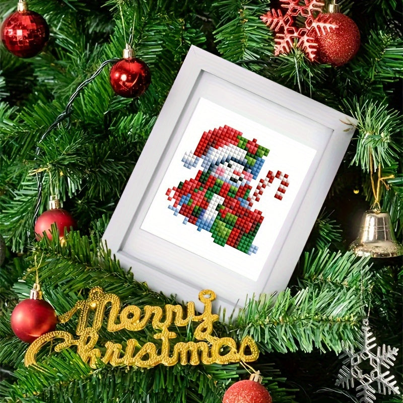 *Neu* Mini Bilder | 9tlg. Weihnachten Set 8x12cm | Eckige Steine