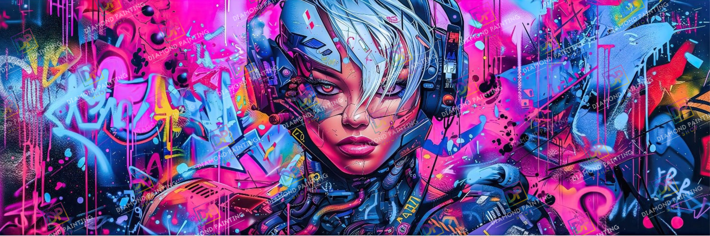 Street Art 'Robo Girl'
