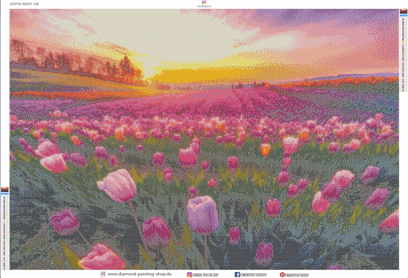 XXL Frühling im Tulpenfeld