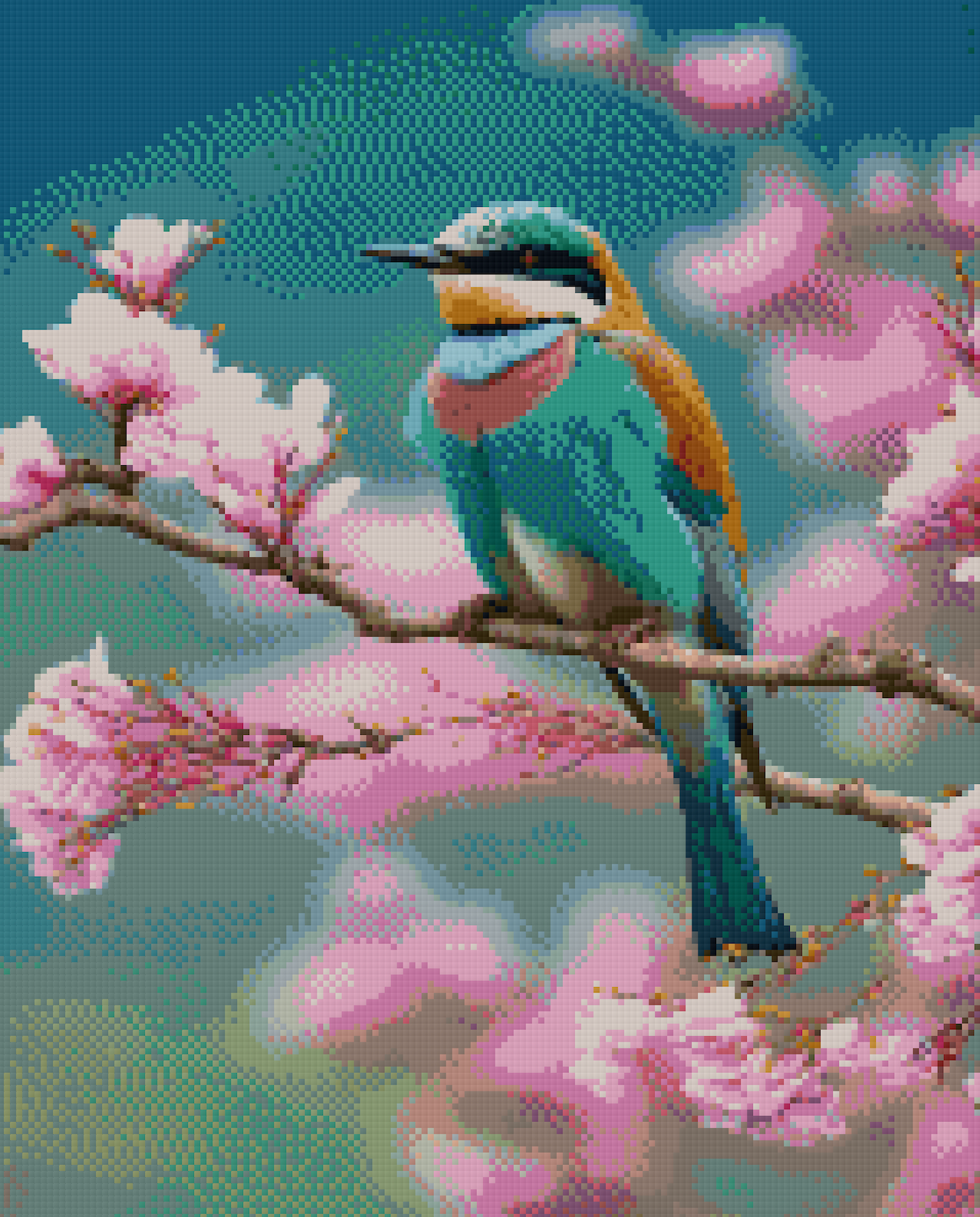Juni | Regenbogenspint Vogel