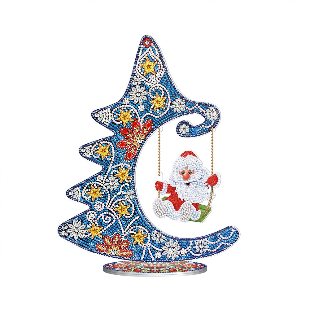 Weihnachten - 5D Aufsteller mit Anhänger 24x30cm  | Für Anfänger