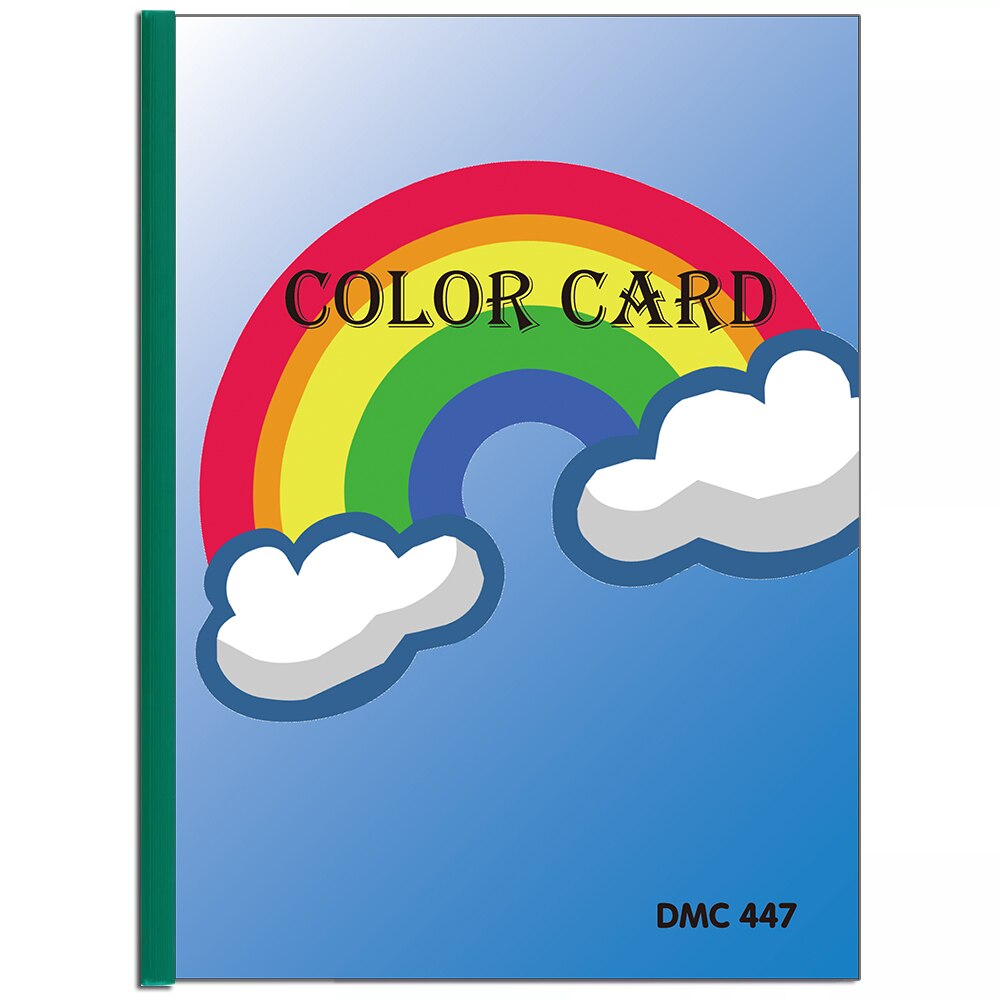 Color Card / Farb Karte DMC 447