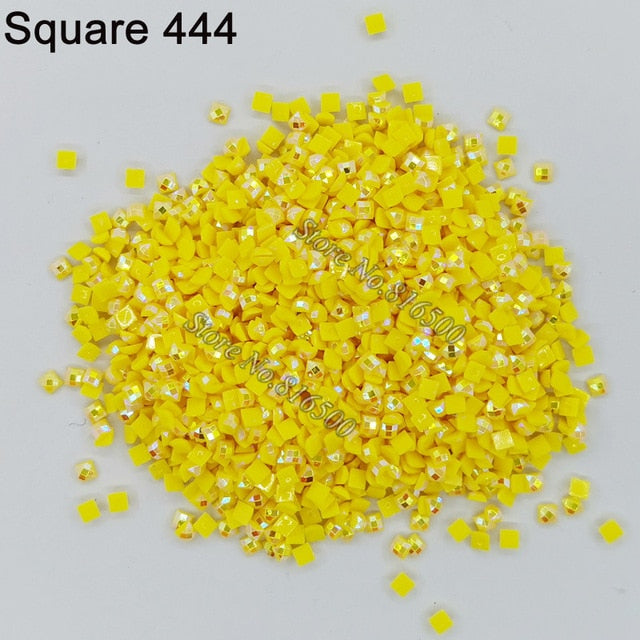 AB Ersatz Steine - Aurora Borealis Eckige Steine