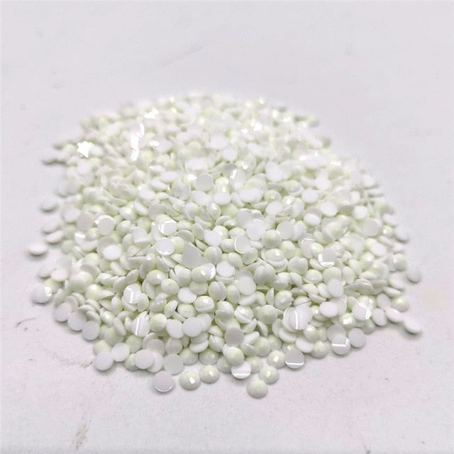 Leuchtsteine - Glow in the Dark - Runde und Eckige Steine