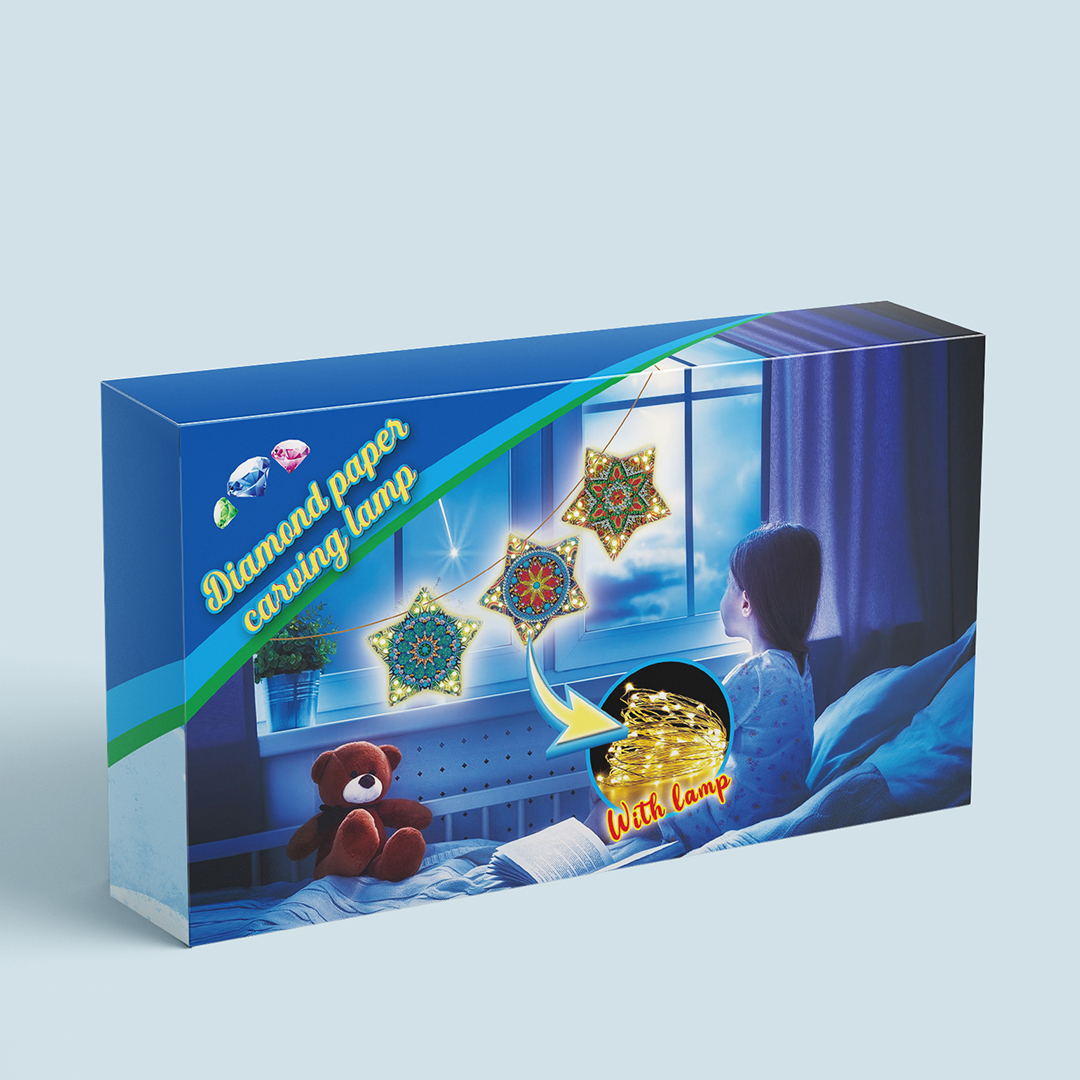 Weihnachten - LED Sterne Aufhänger ab 3er Set  | Für Anfänger