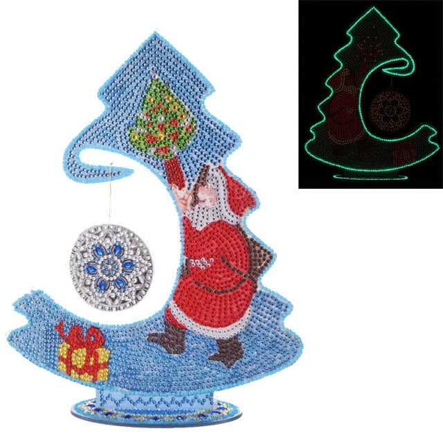 Weihnachten - 5D Aufsteller mit Anhänger 24x30cm  | Für Anfänger
