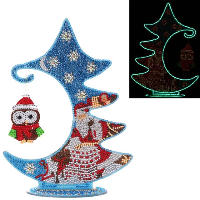 Weihnachten - 5D Aufsteller mit Anhänger 24x30cm  | Für Anfänger
