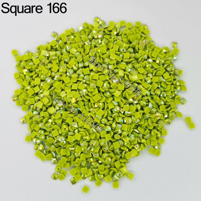 AB Ersatz Steine - Aurora Borealis Eckige Steine