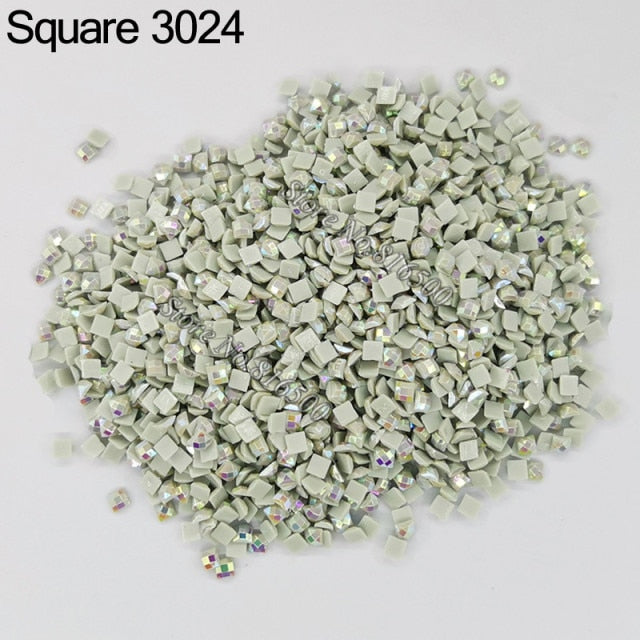 AB Ersatz Steine - Aurora Borealis Eckige Steine