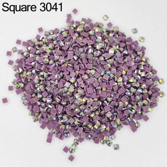 AB Ersatz Steine - Aurora Borealis Eckige Steine