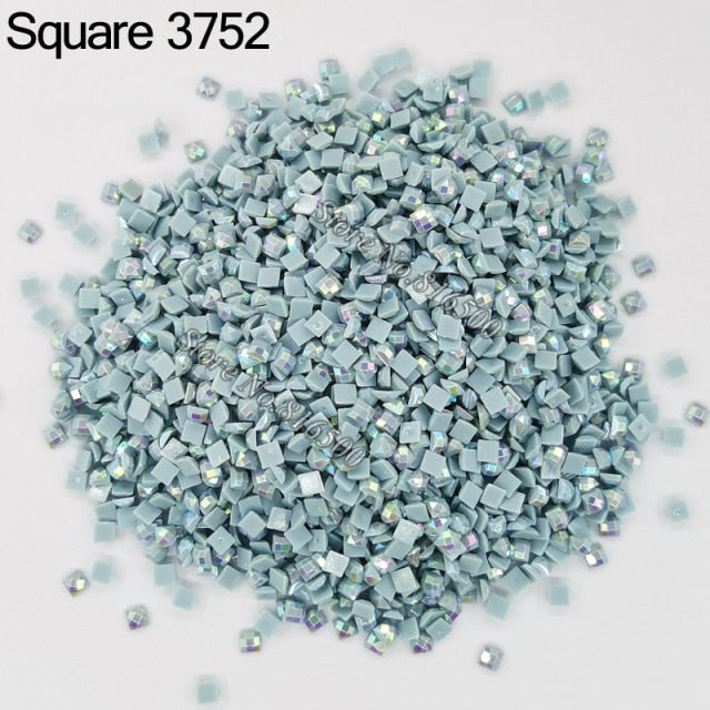 AB Ersatz Steine - Aurora Borealis Eckige Steine